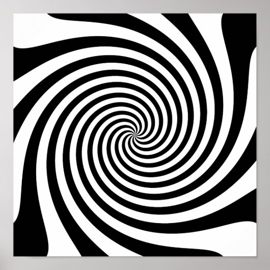 Black Spiral Poster (Vorne)