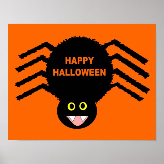 Black Spirit Halloween Poster (Vorne)