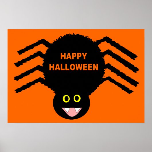 Black Spirit Halloween Poster (Vorne)
