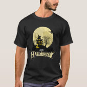 Black Spooky Halloween T-Shirt (Vorderseite)