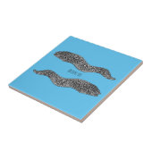 Black spotted moray eel cartoon illustration fliese (Seite)