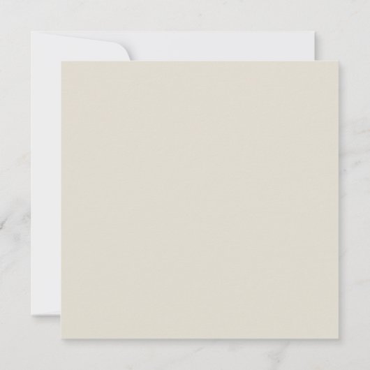 Black Square White Hydrangeas Brautparty (Rückseite)