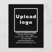 Black St. Patrick's Day Business Sale Flyer (Hinten)