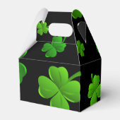 Black St Patricks Day deckt Gastgeschenk Boxen ab Geschenkschachtel (Rückseite)
