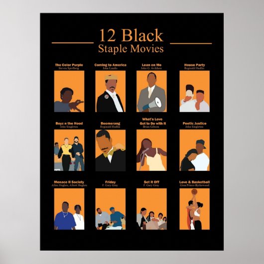 Black Stable Movies Poster (Vorne)
