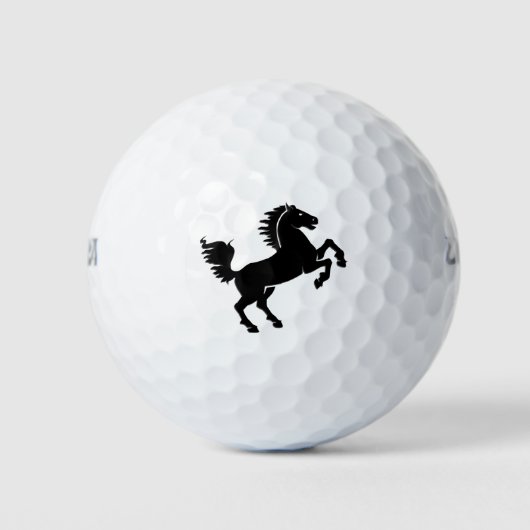 Black Stallion Golf Balls Golfball (Vorderseite)