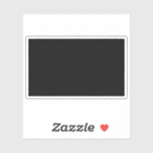 Black standard of Mahdist Sudan (1881-1899) Aufkleber (Blatt)