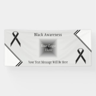Black Standard Ribbon von Kenneth Yoncich Banner