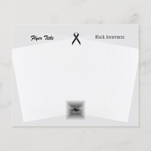 Black Standard Ribbon von Kenneth Yoncich Flyer (Vorne)