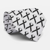 Black Standard Ribbon von Kenneth Yoncich Krawatte (Gerollt)