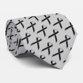 Black Standard Ribbon von Kenneth Yoncich Krawatte (Gerollt)