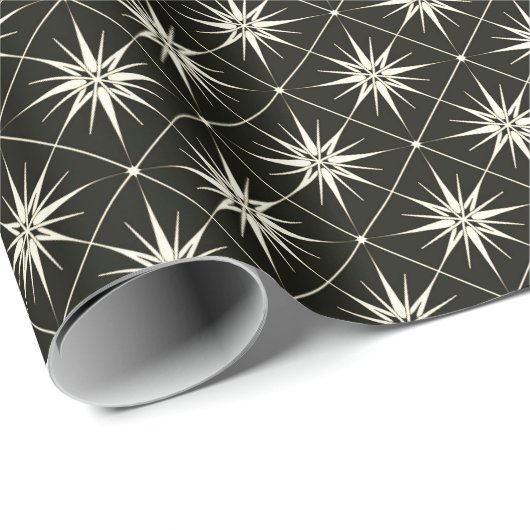 Black Star Geschenkpapier (Rolleneckpunkt)