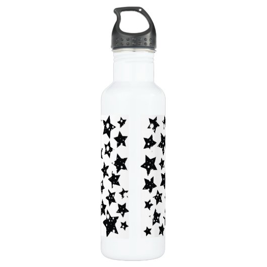 Black Star Trinkflasche (Rückseite)