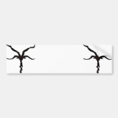 Black Stars Autoaufkleber (Vorne)