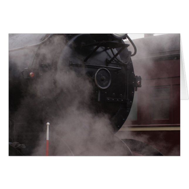 Black Steam Train (Vorderseite (Horizontal))