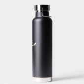 BLACK Steel XL Custom Thermal Tumbler Blank Trinkflasche (Links)