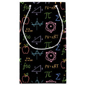 Black STEM Geschenktasche Kleine Geschenktüte (Rückseite)