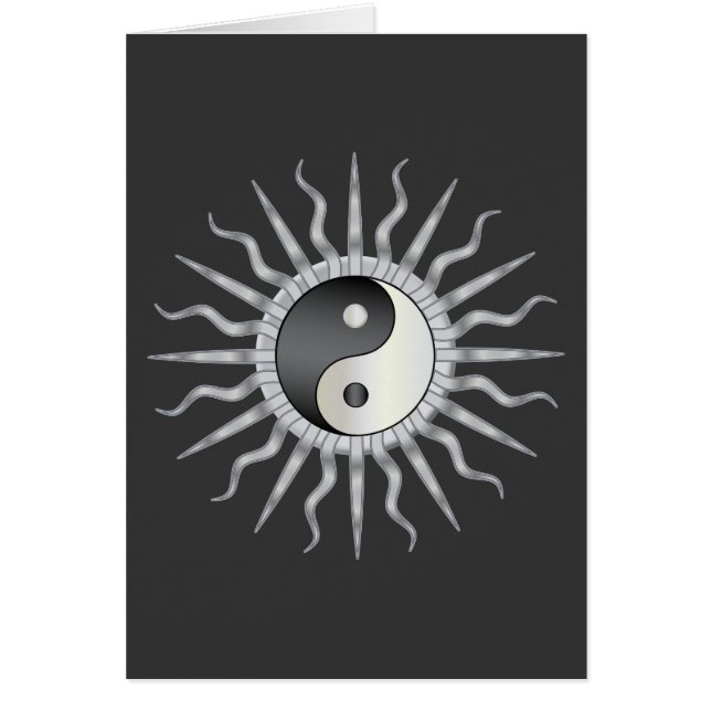 Black Sternexplosion Yin Yang (Vorne)