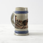 Black Strappy Coffee Tasse (Vorderseite Links)