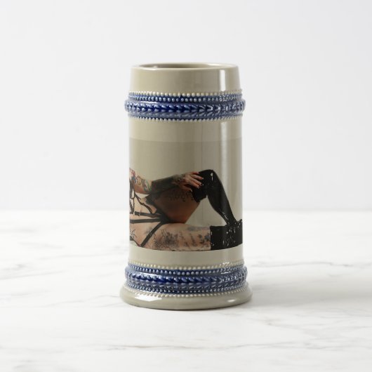 Black Strappy Coffee Tasse (Mittel)