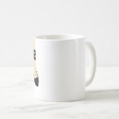 Black Strappy High Heels Sun Moon Girly Chic Kaffeetasse (VorderseiteRechts)