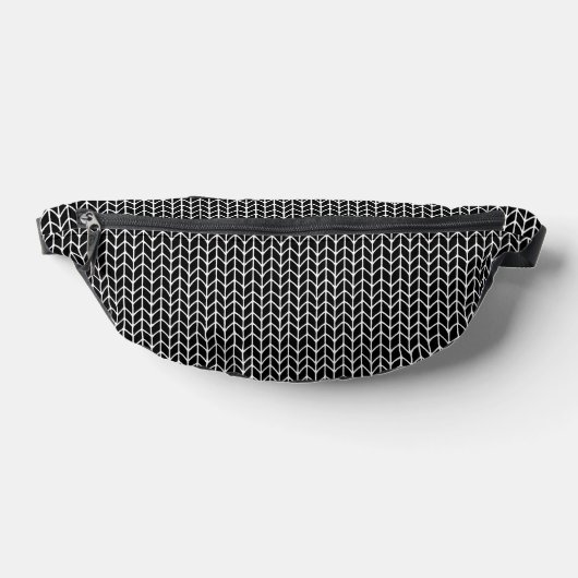 BLACK STRICK Fanny Pack Bauchtasche (Ablage )