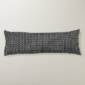 BLACK STRICK Kissen (Rückseite)