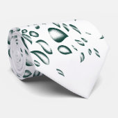 Black Strick Krawatte & Blue Necktie Styles (Gerollt)