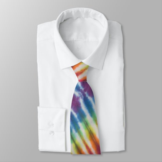 Black Stripe Gefärbte Krawatte Necktie (Gebunden)