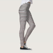 Black stripes  leggings (Rechts)