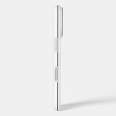 Black Stripes White Baseball Jersey Case-Mate iPhone Hülle (Rückseite / Rechts)