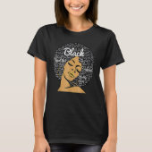 Black Strong Nurse Afro Love Melanin African Ameri T-Shirt (Vorderseite)