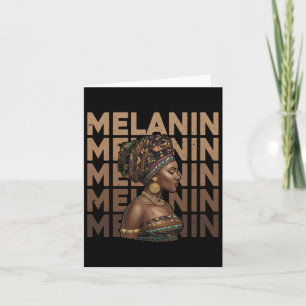 Black Strong Women Afro Liebe Melanin African Amer Karte