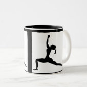 Black Style: Klassische Tasse/Kaffeecup Zweifarbige Tasse (VorderseiteRechts)