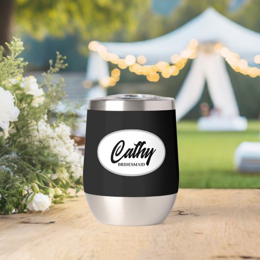 Black Stylight Name Wedding Bridesmaid (Hochzeit (gedreht))