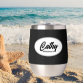 Black Stylight Name Wedding Bridesmaid