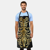 Black Stylish Authority® Schürze (Getragen)