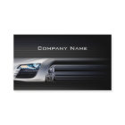 Black Stylish Automotive Business Card