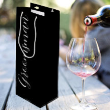 Black Stylized Script Wedding Trauzeuge