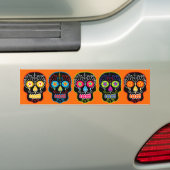 Black Sugar Skull Autoaufkleber (Auf Auto)