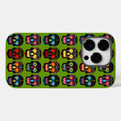 Black Sugar Skull Case-Mate iPhone Hülle (Rückseite (Horizontal))