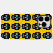 Black Sugar Skull Case-Mate iPhone Hülle (Rückseite (Horizontal))