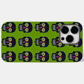 Black Sugar Skull Case-Mate iPhone Hülle (Rückseite (Horizontal))