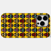 Black Sugar Skull Case-Mate iPhone Hülle (Rückseite (Horizontal))