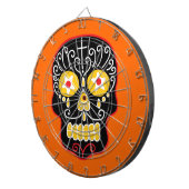 Black Sugar Skull Dartscheibe (Vorderseite rechts)