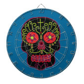 Black Sugar Skull Dartscheibe (vorne)