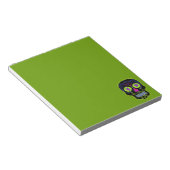 Black Sugar Skull Notizblock (angewinkelt)