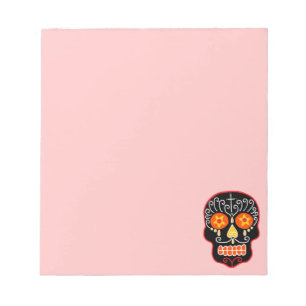 Black Sugar Skull Notizblock