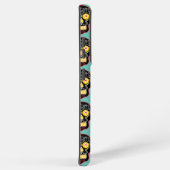 Black Sugar Skull Samsung Galaxy Hülle (Rechte Seite)