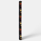 Black Sugar Skull Samsung Galaxy Hülle (Linke Seite)